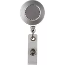 Pass holder, ø30×15 mm, Everestus, 20FEB3376, Plastic, Argintiu