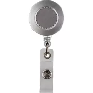   Pass holder, ø30×15 mm, Everestus, 20FEB3376, Plastic, Argintiu