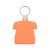 Breloc cu forma de tricou, 2401E17686, Everestus, 64x56 mm, Plastic, Metal, Portocaliu