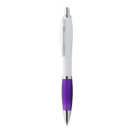   Pix, ø13×140 mm, Everestus, 20FEB15682, ABS, Cauciuc, Violet, Alb