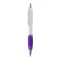 Pix, ø13×140 mm, Everestus, 20FEB15682, ABS, Cauciuc, Violet, Alb