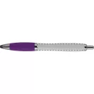 Pix, ø13×140 mm, Everestus, 20FEB15682, ABS, Cauciuc, Violet, Alb