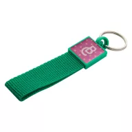 Breloc, 23×23×5 mm, Everestus, 20FEB7076, Plastic, Verde