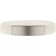   Wristband, 202×12×3 mm, Everestus, 20FEB5496, Silicon, Aluminiu, Alb