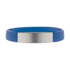   Wristband, 202×12×3 mm, Everestus, 20FEB5490, Silicon, Aluminiu, Albastru