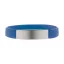 Wristband, 202×12×3 mm, Everestus, 20FEB5490, Silicon, Aluminiu, Albastru