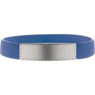  Wristband, 202×12×3 mm, Everestus, 20FEB5490, Silicon, Aluminiu, Albastru