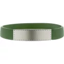 Wristband, 202×12×3 mm, Everestus, 20FEB5491, Silicon, Aluminiu, Verde