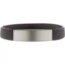 Wristband, 202×12×3 mm, Everestus, 20FEB5489, Silicon, Aluminiu, Negru