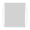Saculet cu snur tip rucsac, 360×420 mm, Everestus, 20FEB5761, Material netesut, Alb