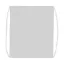 Saculet cu snur tip rucsac, 360×420 mm, Everestus, 20FEB5761, Material netesut, Alb