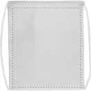 Saculet cu snur tip rucsac, 360×420 mm, Everestus, 20FEB5761, Material netesut, Alb
