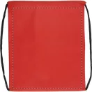 Saculet cu snur tip rucsac, 360×420 mm, Everestus, 20FEB5760, Material netesut, Rosu