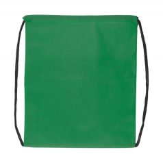   Saculet cu snur tip rucsac, 360×420 mm, Everestus, 20FEB5758, Material netesut, Verde