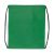 Saculet cu snur tip rucsac, 360×420 mm, Everestus, 20FEB5758, Material netesut, Verde