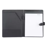   Mapa business A5 cu 20 foi dictando, 260×193×22 mm, Everestus, 20FEB5075, Piele ecologica, Negru
