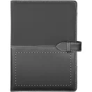 Mapa business A5 cu 20 foi dictando, 260×193×22 mm, Everestus, 20FEB5075, Piele ecologica, Negru