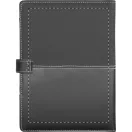 Mapa business A5 cu 20 foi dictando, 260×193×22 mm, Everestus, 20FEB5075, Piele ecologica, Negru
