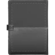   Mapa business A5 cu 20 foi dictando, 260×193×22 mm, Everestus, 20FEB5075, Piele ecologica, Negru