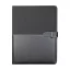 Mapa business A4 cu 20 foi dictando, 337×260×23 mm, Everestus, 20FEB5074, Piele ecologica, Negru