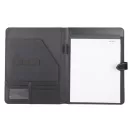 Mapa business A4 cu 20 foi dictando, 337×260×23 mm, Everestus, 20FEB5074, Piele ecologica, Negru