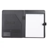   Mapa business A4 cu 20 foi dictando, 337×260×23 mm, Everestus, 20FEB5074, Piele ecologica, Negru