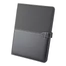 Mapa business A4 cu 20 foi dictando, 337×260×23 mm, Everestus, 20FEB5074, Piele ecologica, Negru