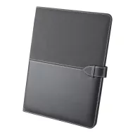   Mapa business A4 cu 20 foi dictando, 337×260×23 mm, Everestus, 20FEB5074, Piele ecologica, Negru
