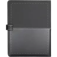   Mapa business A4 cu 20 foi dictando, 337×260×23 mm, Everestus, 20FEB5074, Piele ecologica, Negru