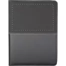 A4 Mapa business cu fermoar, 337×255×22 mm, Everestus, 20FEB5076, Piele ecologica, Negru