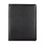 Mapa business A4 cu 20 foi dictando, 310×240×20 mm, Everestus, 20FEB5120, Piele ecologica, Negru