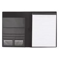   Mapa business A4 cu 20 pagini dictando, 315×255×20 mm, Everestus, 20FEB5130, Linen, Piele ecologica, Gri