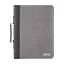 A4 Mapa business, 335×250×40 mm, Everestus, 20FEB5131, Linen, Piele ecologica, Gri