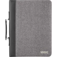   A4 Mapa business, 335×250×40 mm, Everestus, 20FEB5131, Linen, Piele ecologica, Gri