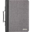 A4 Mapa business, 335×250×40 mm, Everestus, 20FEB5131, Linen, Piele ecologica, Gri
