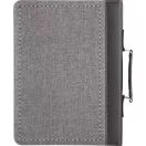 A4 Mapa business, 335×250×40 mm, Everestus, 20FEB5131, Linen, Piele ecologica, Gri