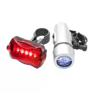   Lumina pentru bicicleta set, 140×170×35 mm, Everestus, 20FEB11684, Plastic, Negru