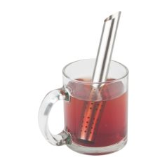   Infuzor de ceai, ø19×170 mm, Everestus, 20FEB4268, Otel inoxidabil, Argintiu