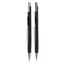 Set 2 instrumente de scris, 177×58×22 mm, Everestus, 20FEB11327, Aluminiu, Negru