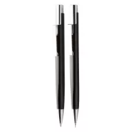   Set 2 instrumente de scris, 177×58×22 mm, Everestus, 20FEB11327, Aluminiu, Negru