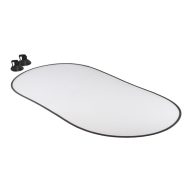   Parasolar auto, 1000×500 mm, Everestus, 20FEB16046, Poliester, Alb