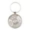 Breloc cu calendar perpetuu, 80×45 mm, Everestus, 20FEB6835, Metal, Argintiu