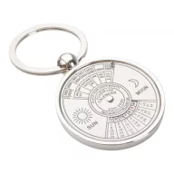   Breloc cu calendar perpetuu, 80×45 mm, Everestus, 20FEB6835, Metal, Argintiu