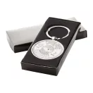 Breloc cu calendar perpetuu, 80×45 mm, Everestus, 20FEB6835, Metal, Argintiu