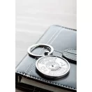 Breloc cu calendar perpetuu, 80×45 mm, Everestus, 20FEB6835, Metal, Argintiu