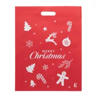   Sacosa pentru cumparaturi, 2401E18142, Everestus, 340x440 mm, Material netesut, Rosu