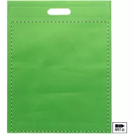   Sacosa pentru cumparaturi, 2401E18141, Everestus, 340x440 mm, Material netesut, Verde