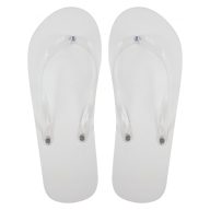   Slapi de plaja, Everestus, 18SEP2949, 42--44, Polietilena, PVC, Alb