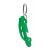 Breloc in forma de masina cu desfacator, 71×24×3 mm, Everestus, 20FEB7112, Aluminiu, Verde