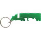 Breloc desfacator sticle, 68×18×3 mm, Everestus, 20FEB7050, Aluminiu, Verde